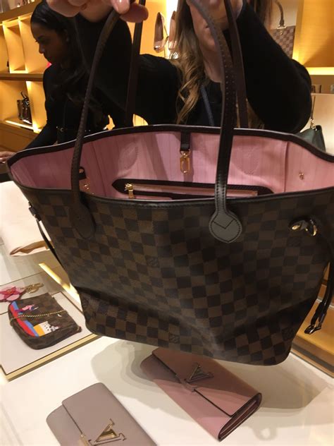 cost of louis vuitton bag check pattern with pink panel|interior of louis vuitton bags.